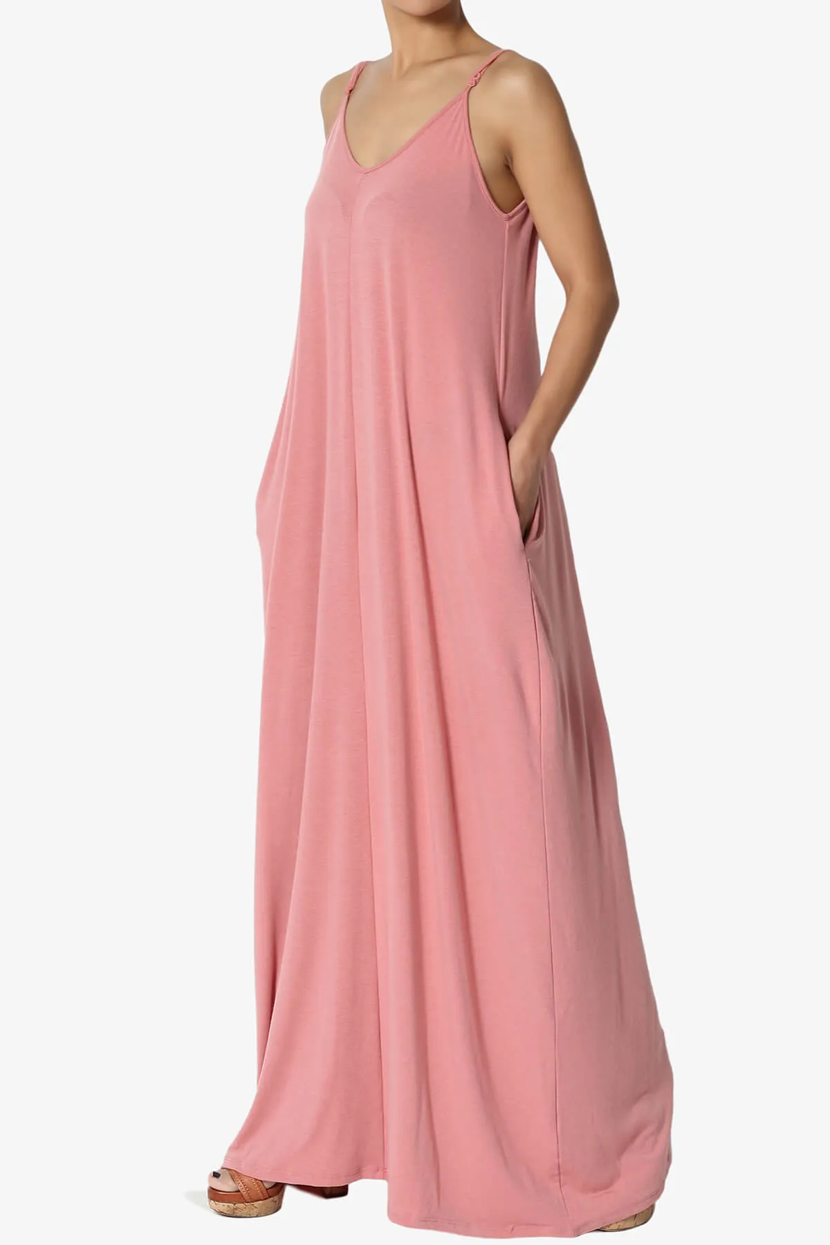 Venus Pocket Cami Maxi Dress PLUS