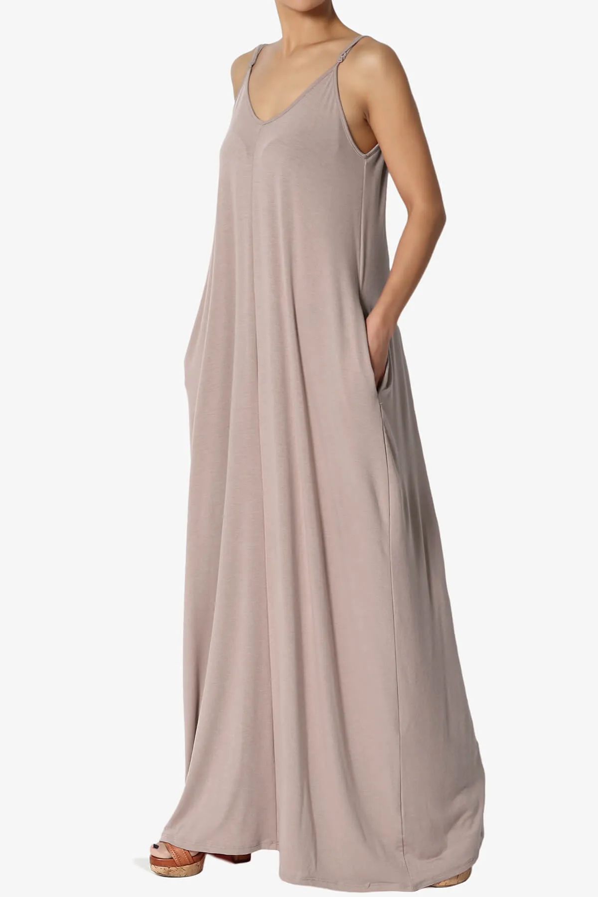 Venus Pocket Cami Maxi Dress PLUS