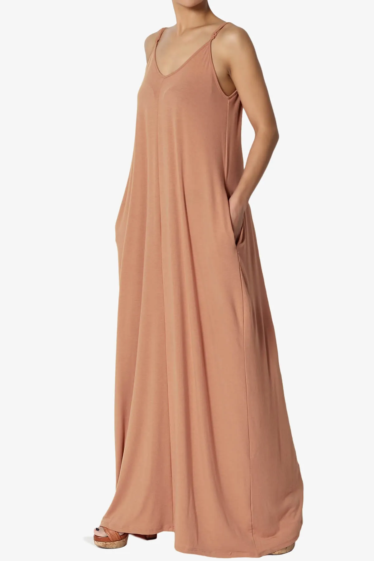 Venus Pocket Cami Maxi Dress PLUS