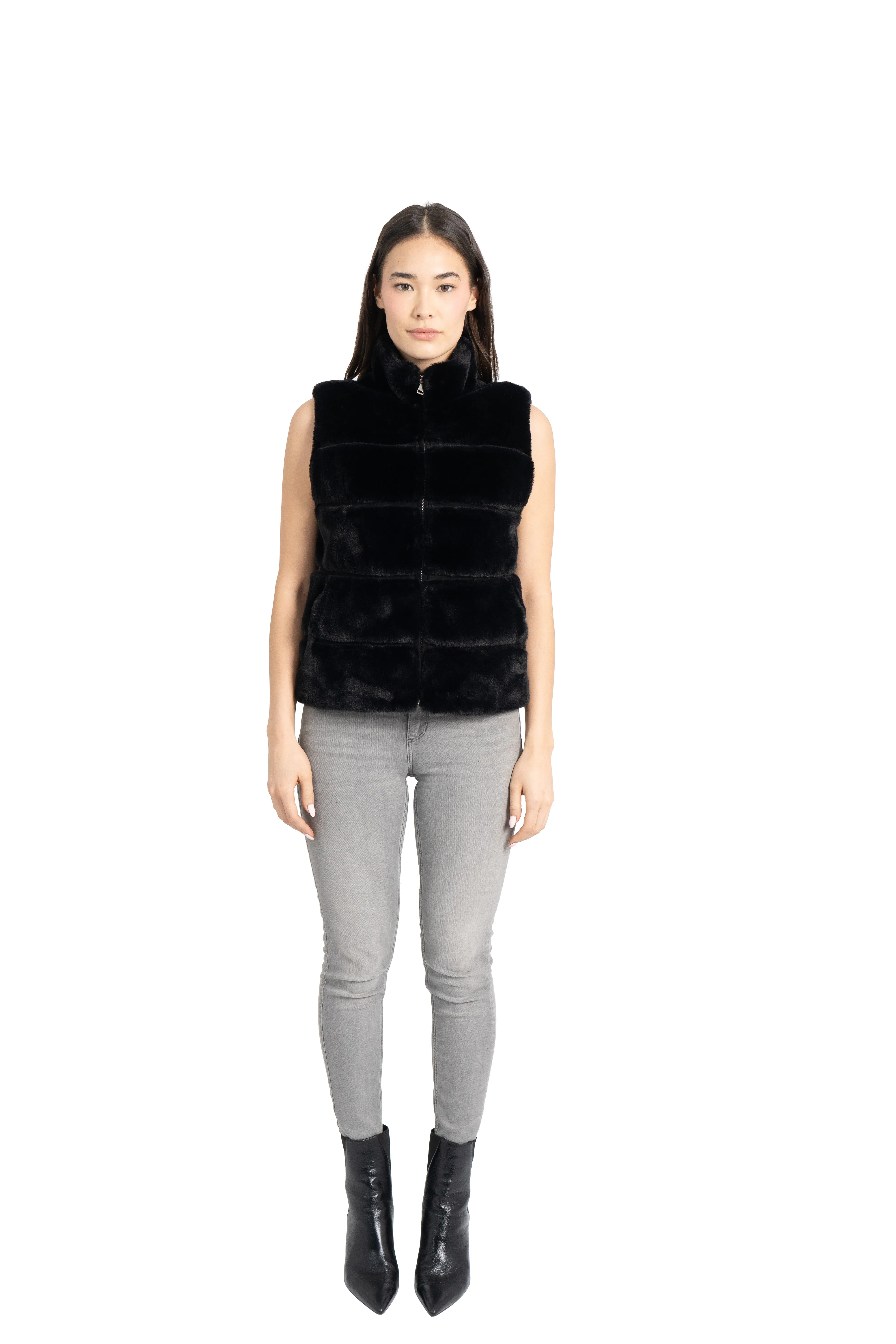 Vince Faux Fur Vest