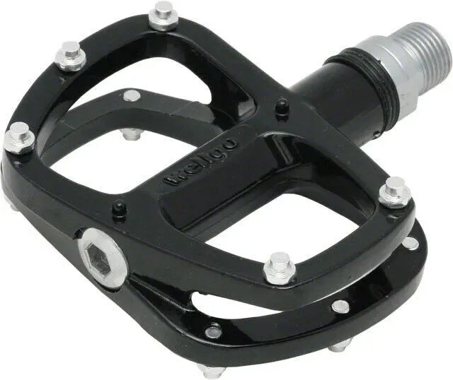 Wellgo R146 Alloy Pedals 9/16" Black Road/MTB 310g