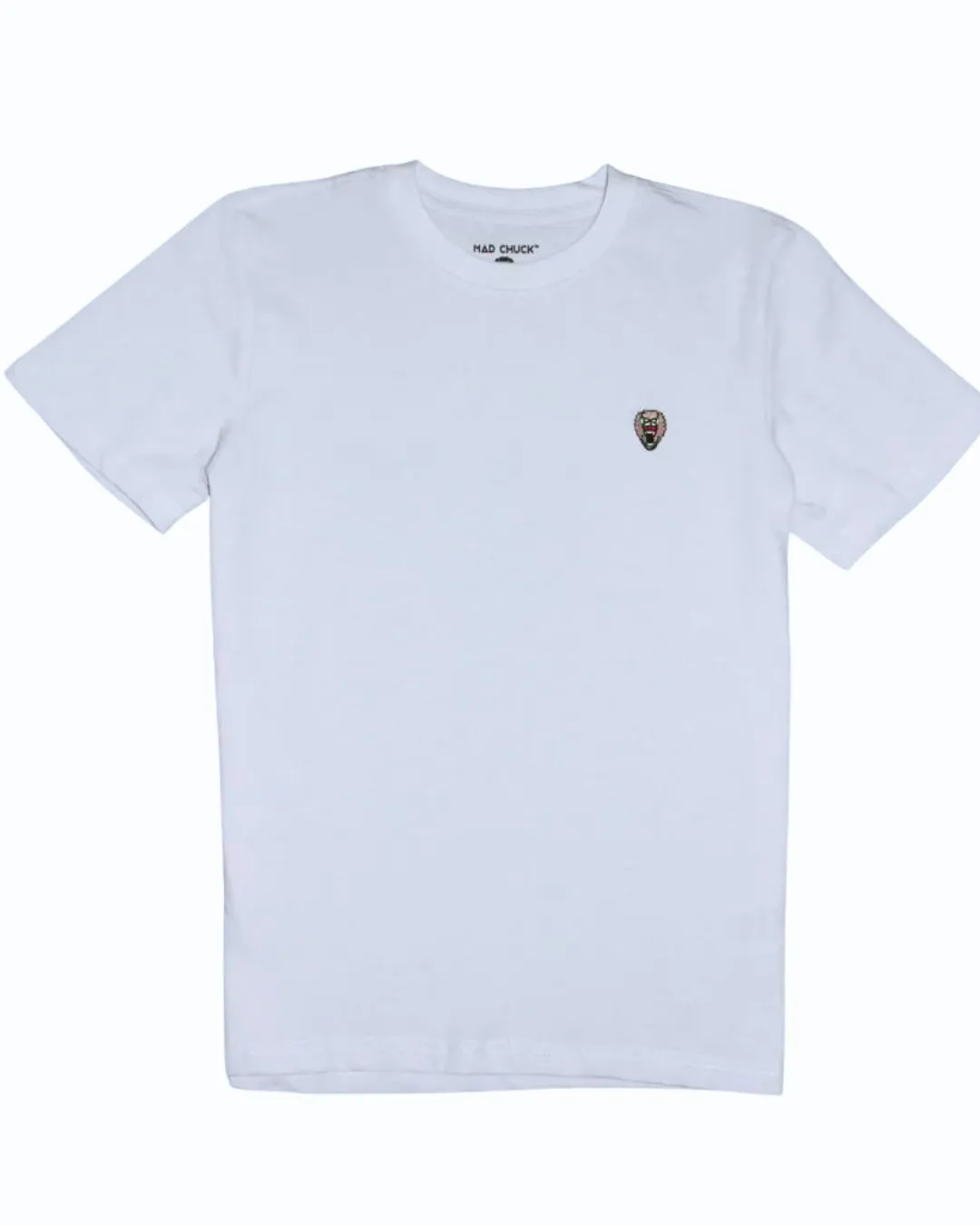WHITE YOUTH CREW NECK