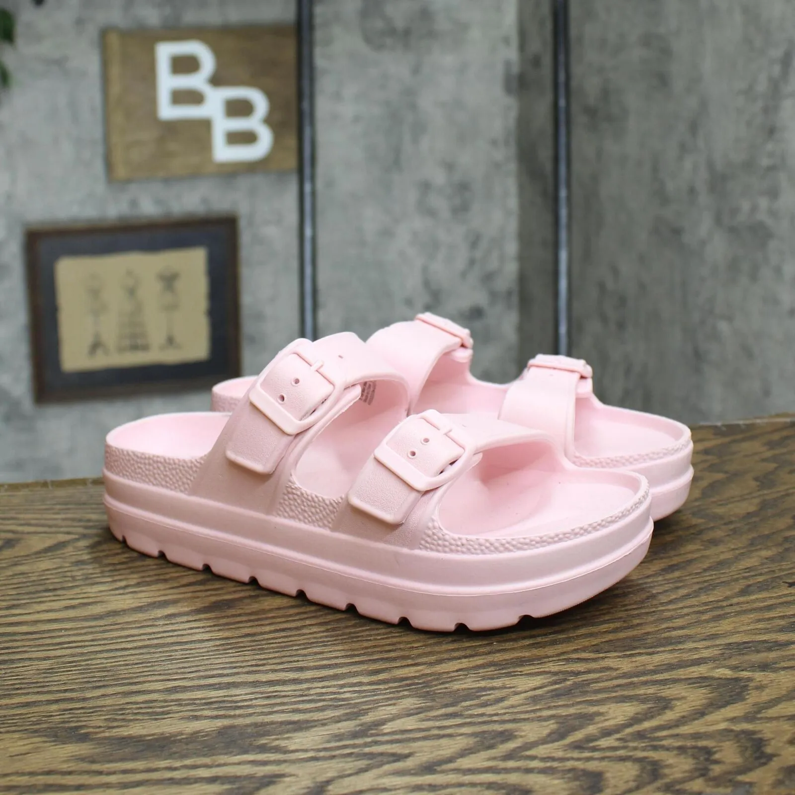 Wild Fable Women's Trixie Platform Sandals 89258336 Light Pink 8M