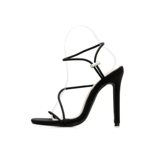 Women Sexy Thin Heels Sandals New Candy Color High Heel