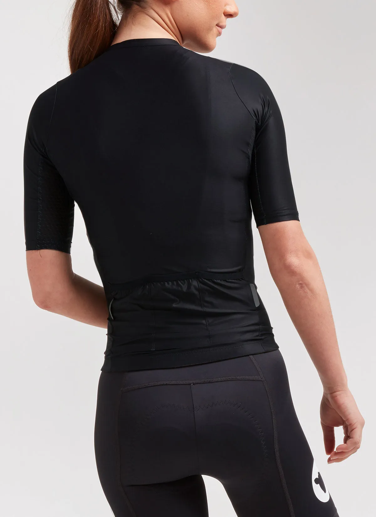 Women's Essentials TEAM Jersey - Black