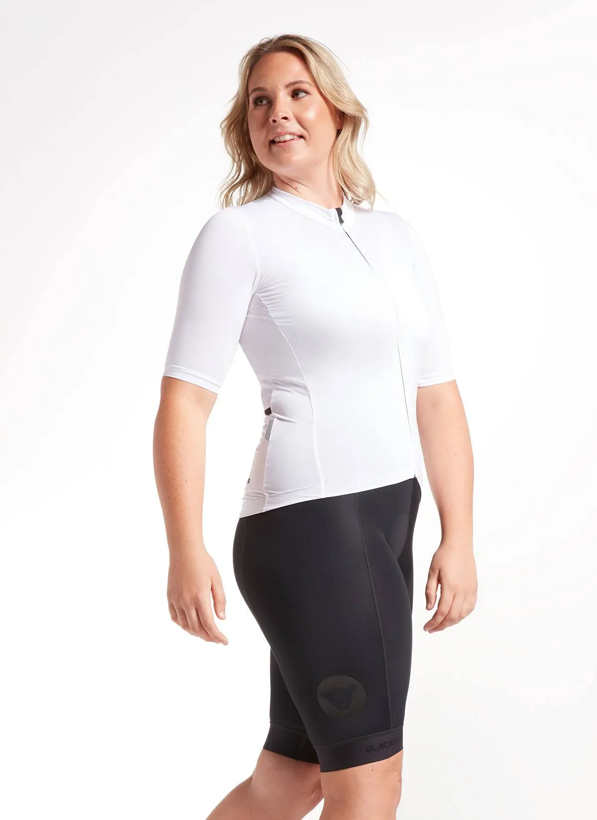 Women's Essentials TEAM Jersey - Block White
