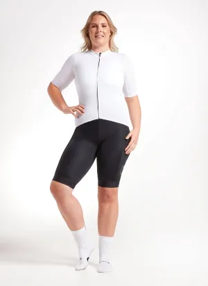 Women's Essentials TEAM Jersey - Block White