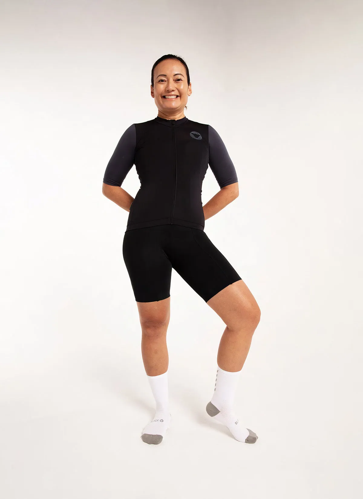Women's Essentials TEAM Jersey - Signature Graphite