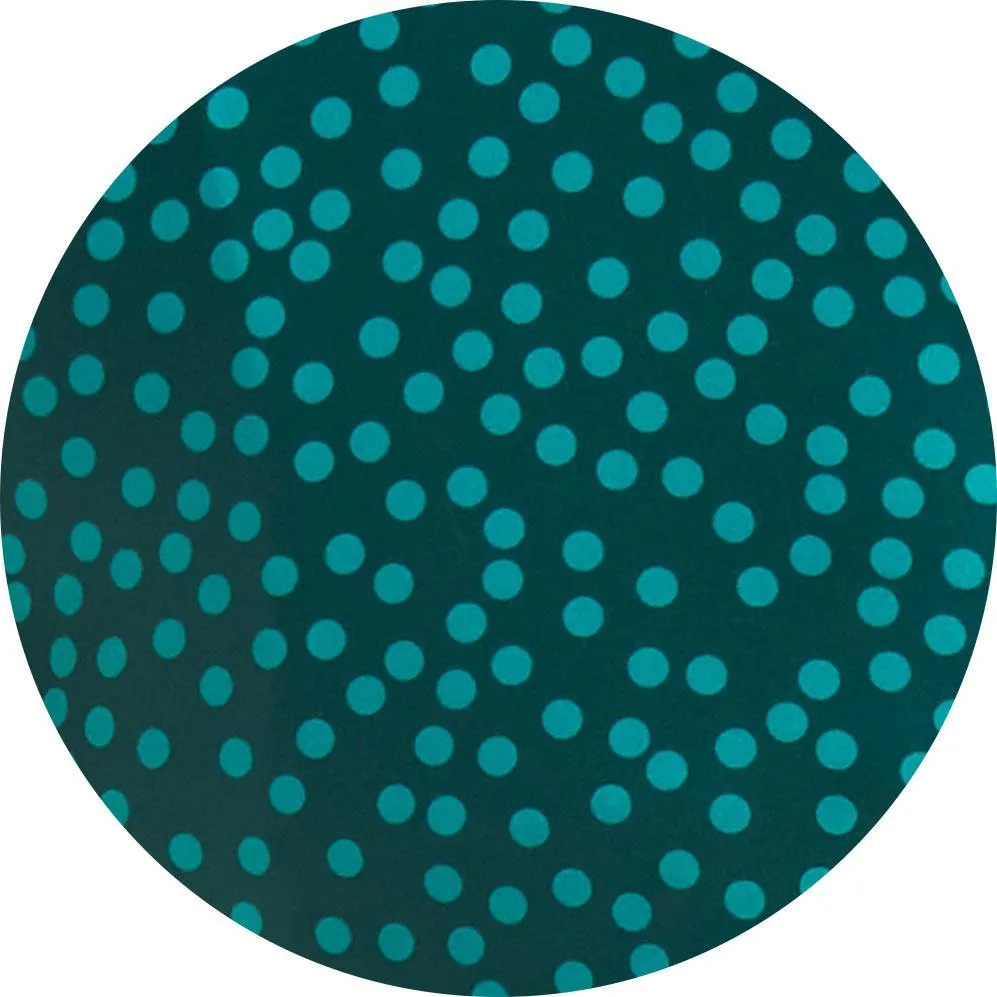 Women's Essentials TEAM Jersey - Storm Green Dots