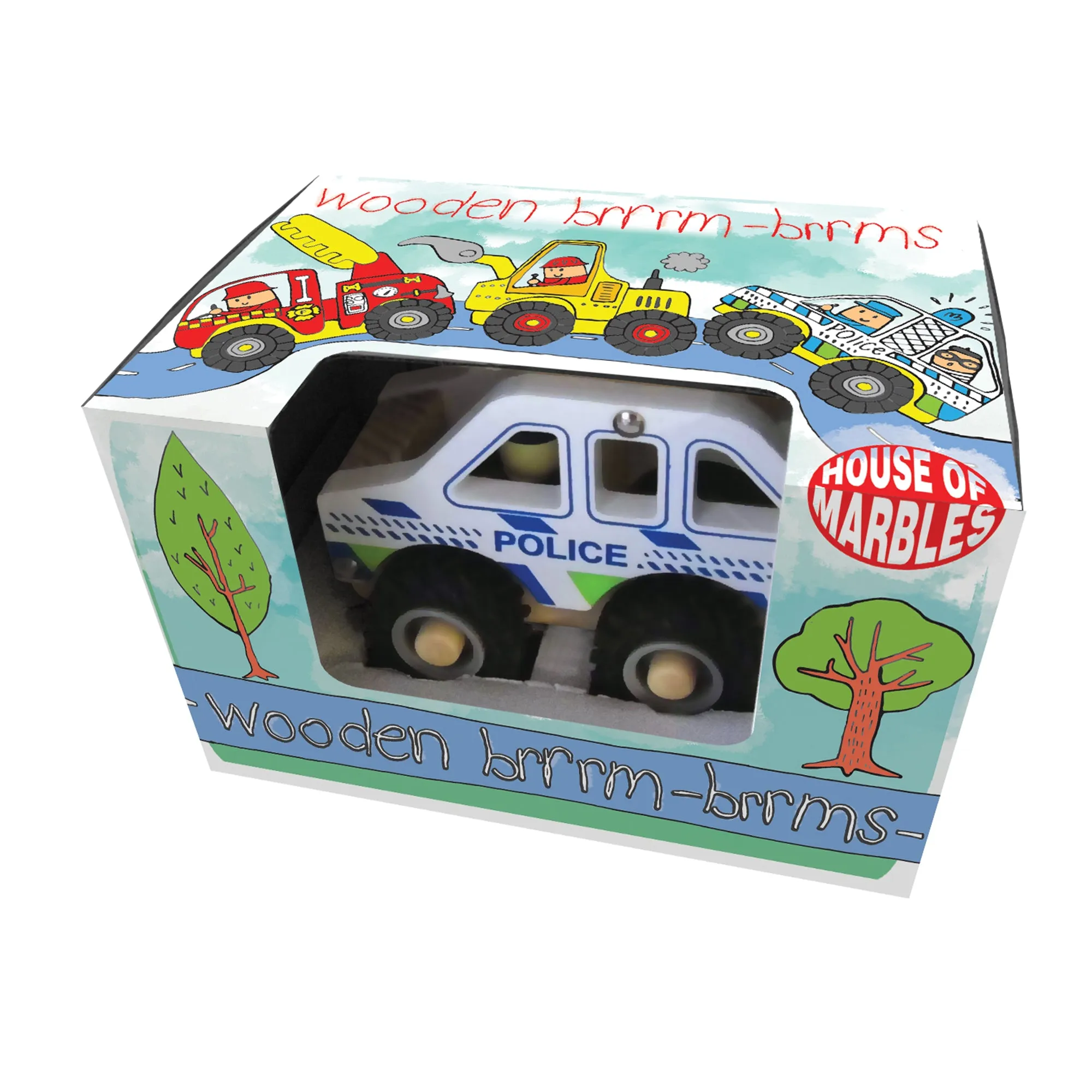 Wooden Emergency Vehicles