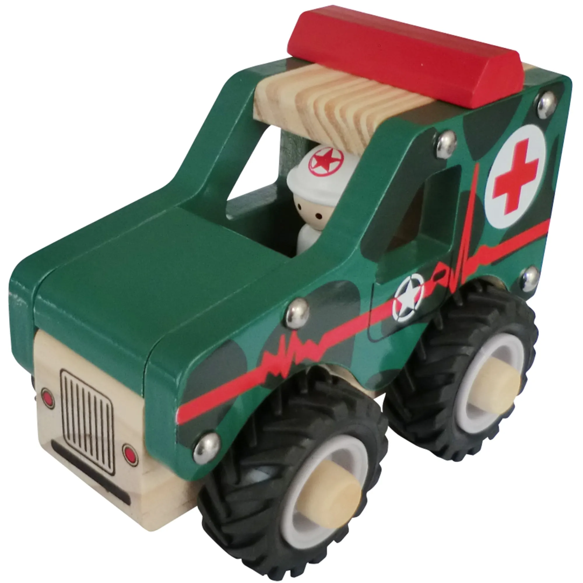 Wooden Emergency Vehicles