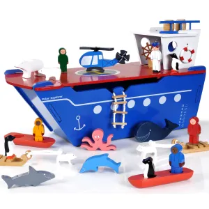 Wooden Polar Explorer Play Set
