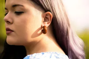 Wooden Small Chunky Hoops