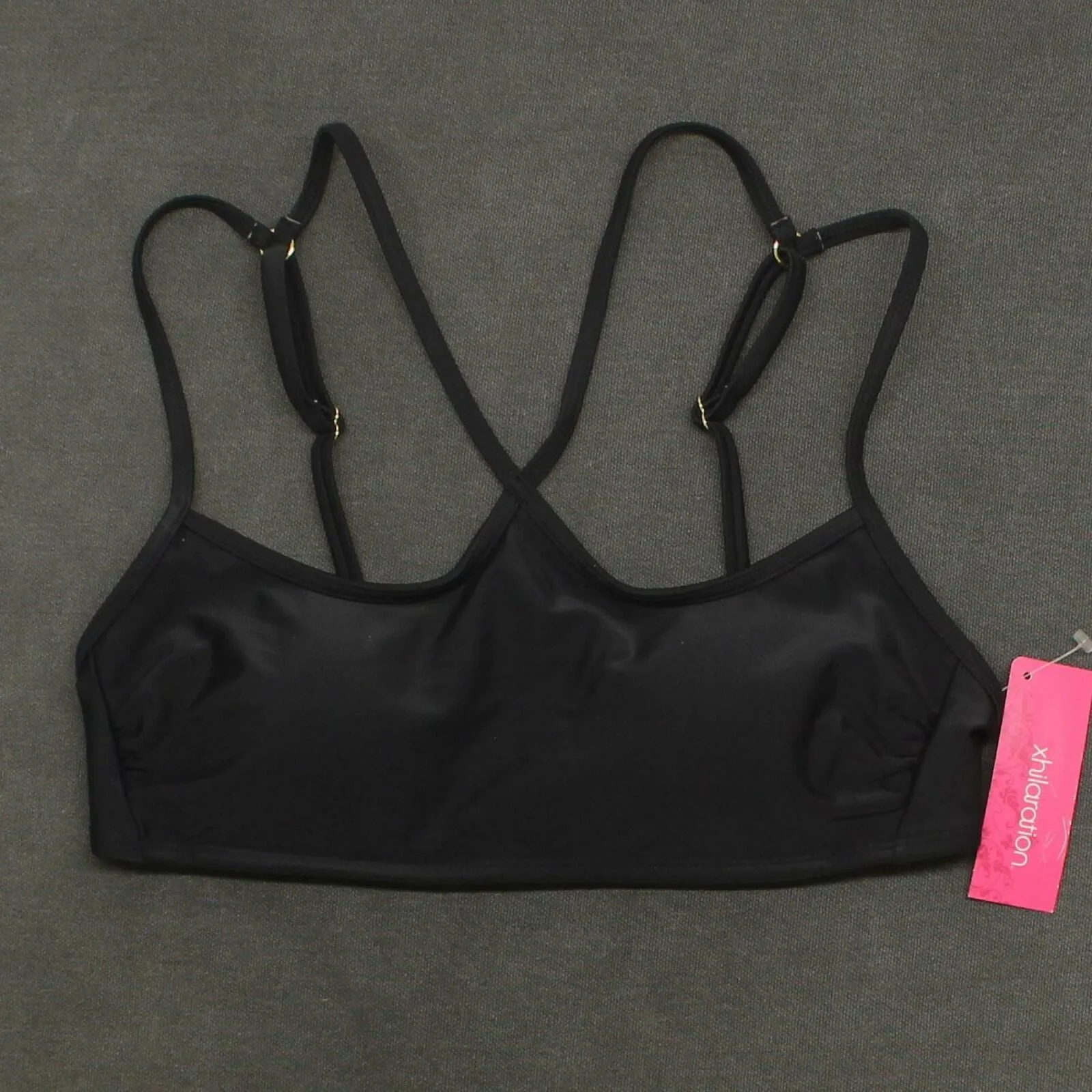 Xhilaration Women's Strappy Bralette Bikini Top