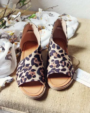 Zoe Leopard Booties